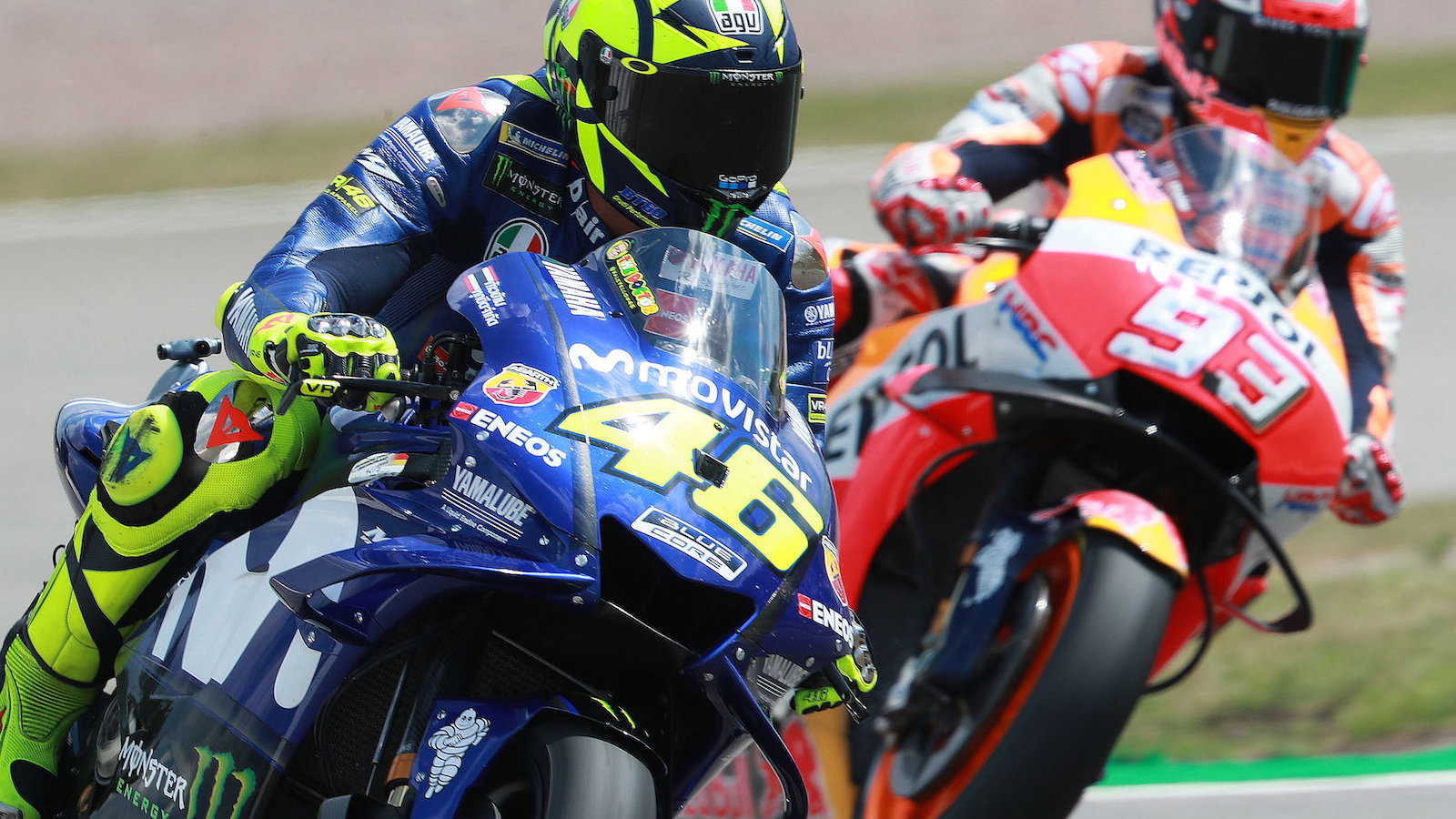 Valentino Rossi, Marc Marquez - Yamaha, Honda.jpg